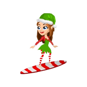 Germaine the Elf Surfer